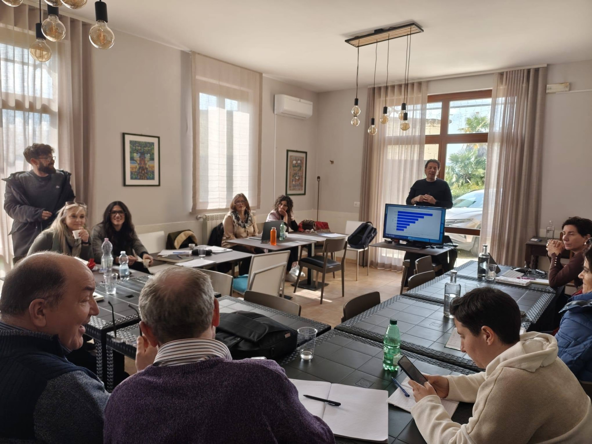 Lezione con analisi dati e Intelligenza Artificiale