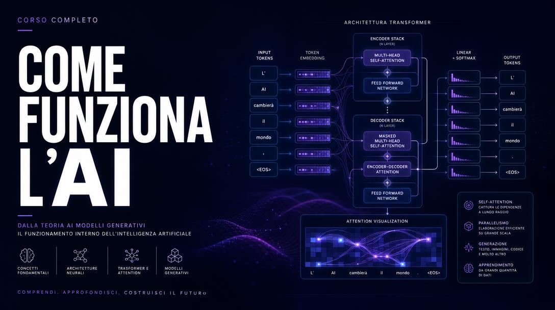 Grafica del percorso su come funziona davvero l’Intelligenza Artificiale
